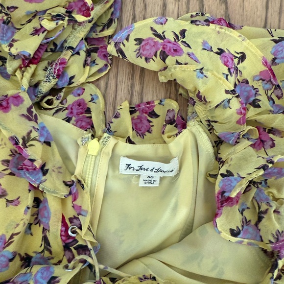 FOR LOVE & LEMONS Beaumont Floral Mini Dress - Picture 5 of 6